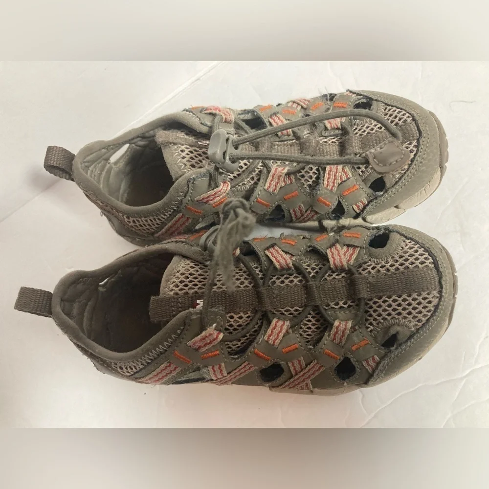 Merrell hydro leather sandals toddler boys 12M